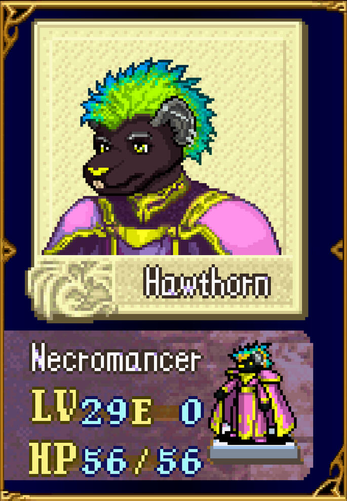 Hawthorn Pixel Badge 1