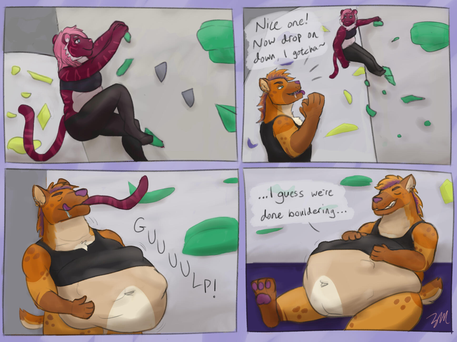Snacks vore comic